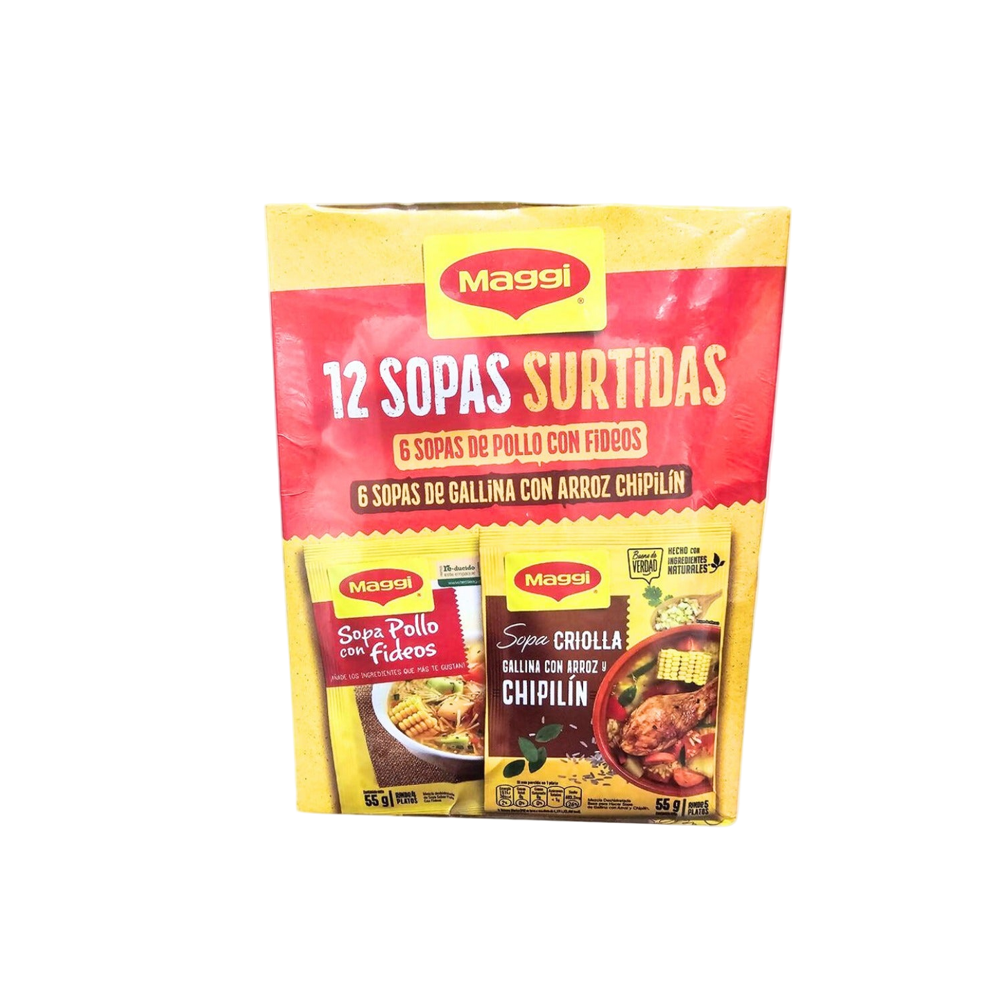Case Sopas Maggi Surtidas 12 Unidades