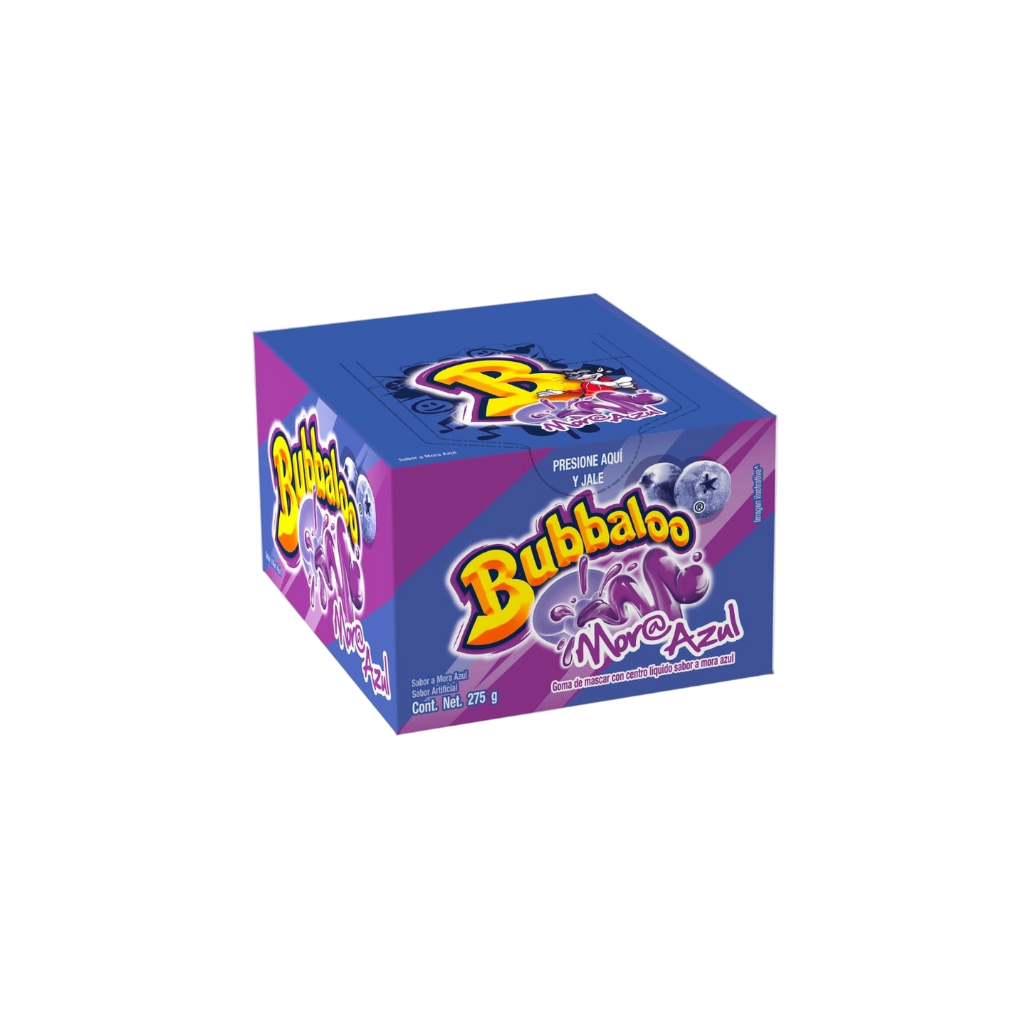 Bubbaloo Mora Caja/70 Unidades