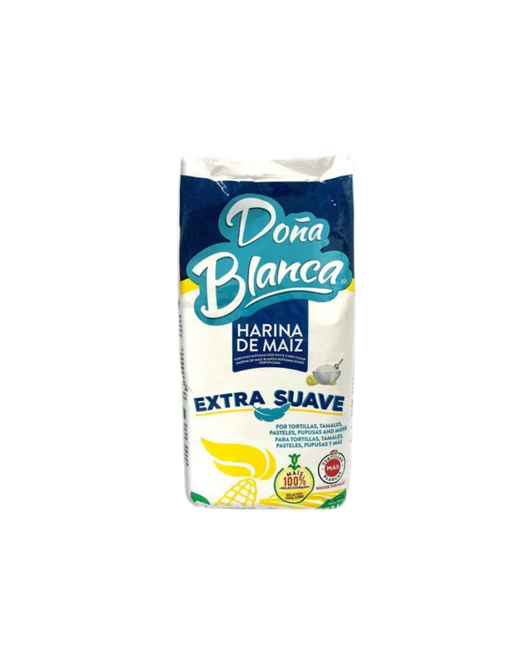 Harina de Maíz Extra Suave Doña Blanca 820g/1.08Lb