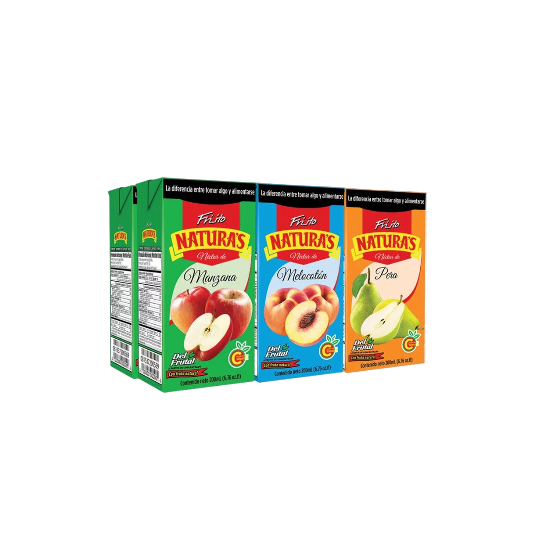 Jugos Natura’s pack surtido 6 Unidades