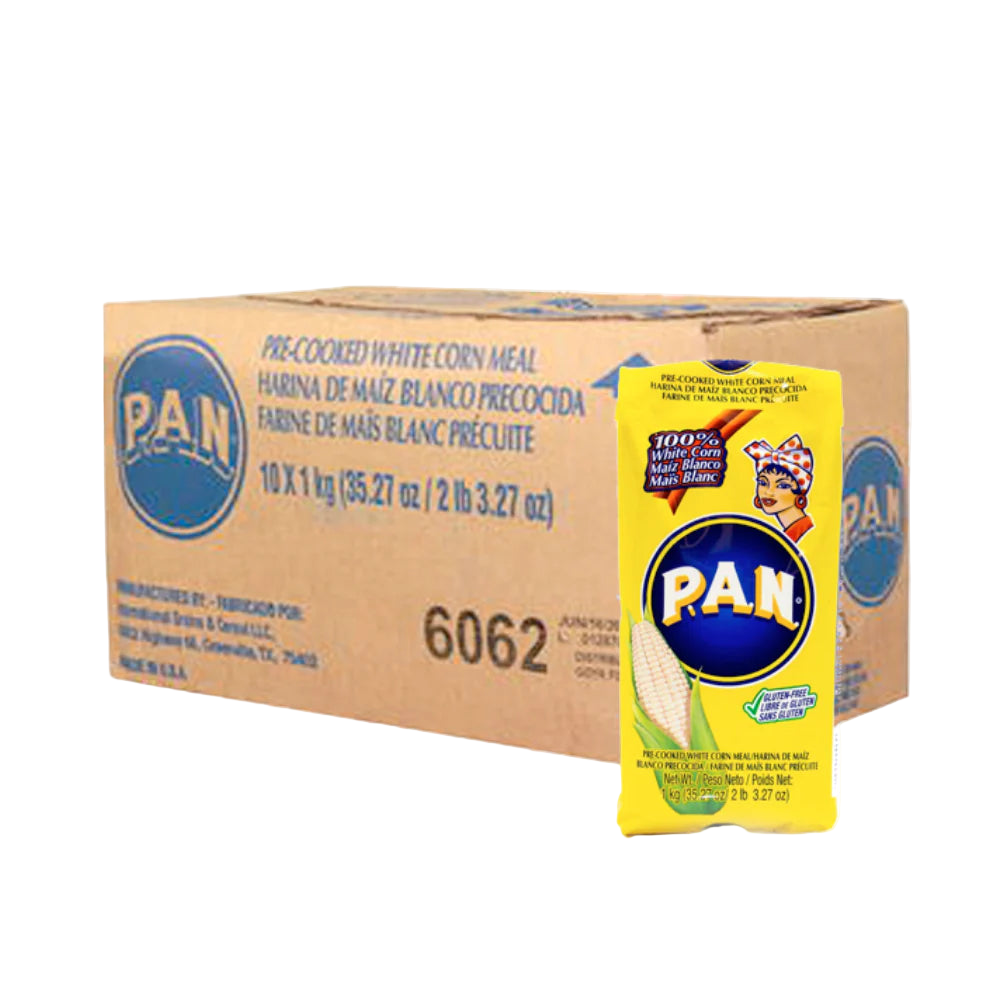 Caja Harina PAN de maiz blanco x 10 Unidades 2.20 libras
