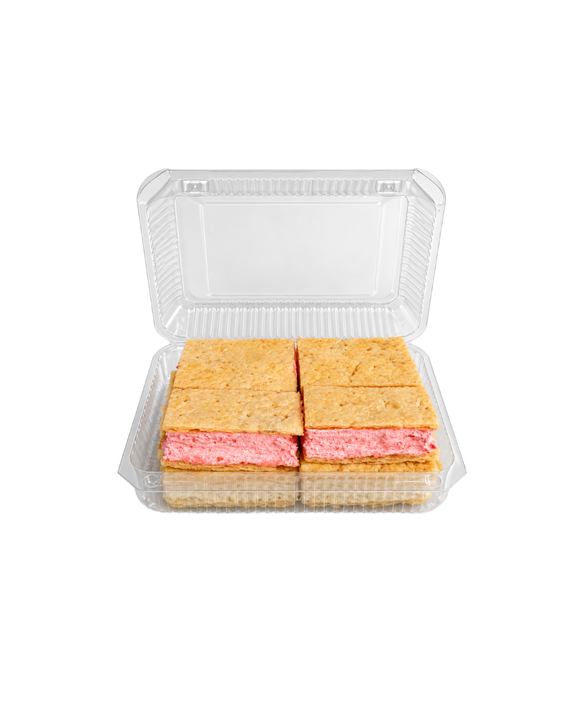 Milhojas Mixto Blanco/Rosa 12 unidades
