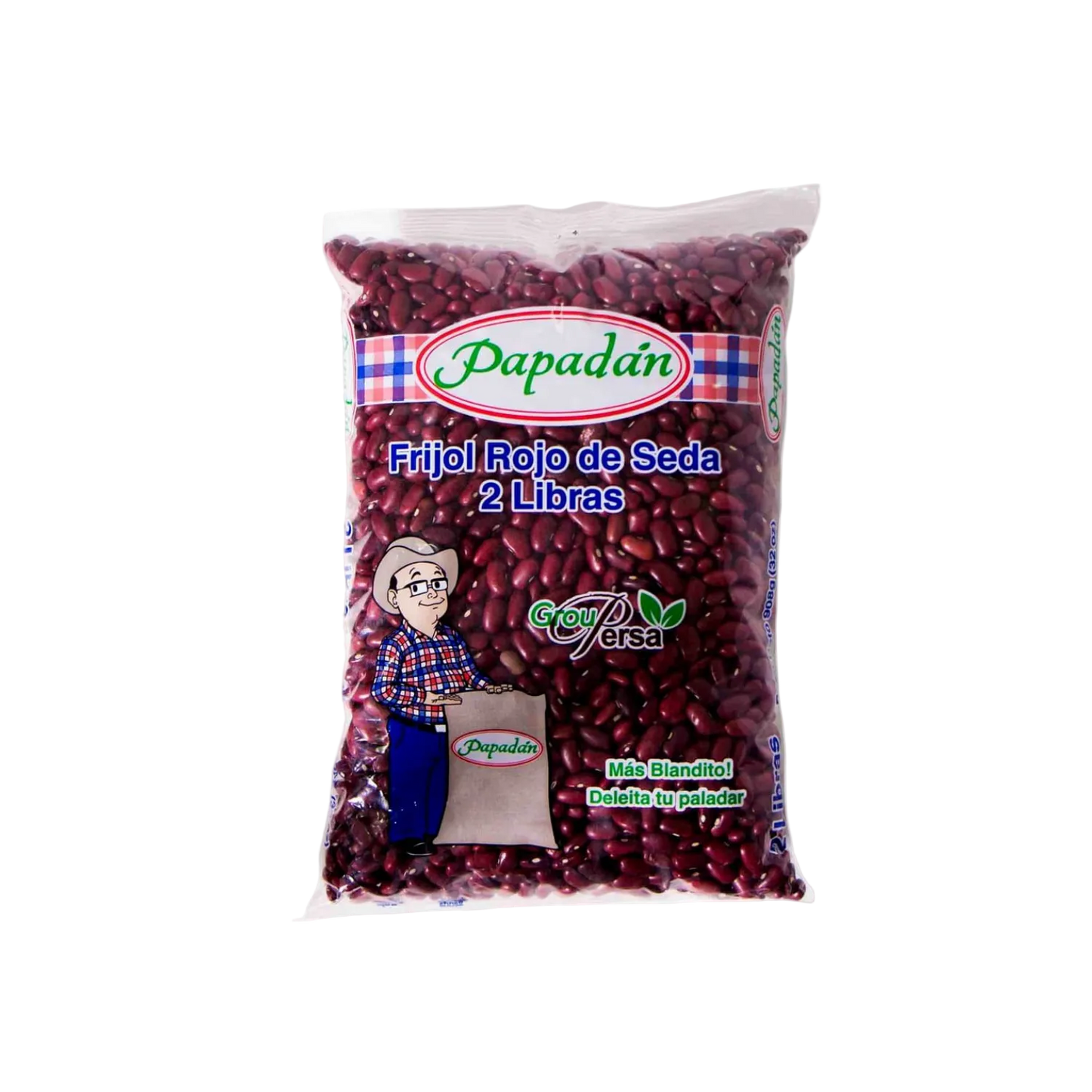 Frijol Rojo de Seda Premium Papadán 2 Libras