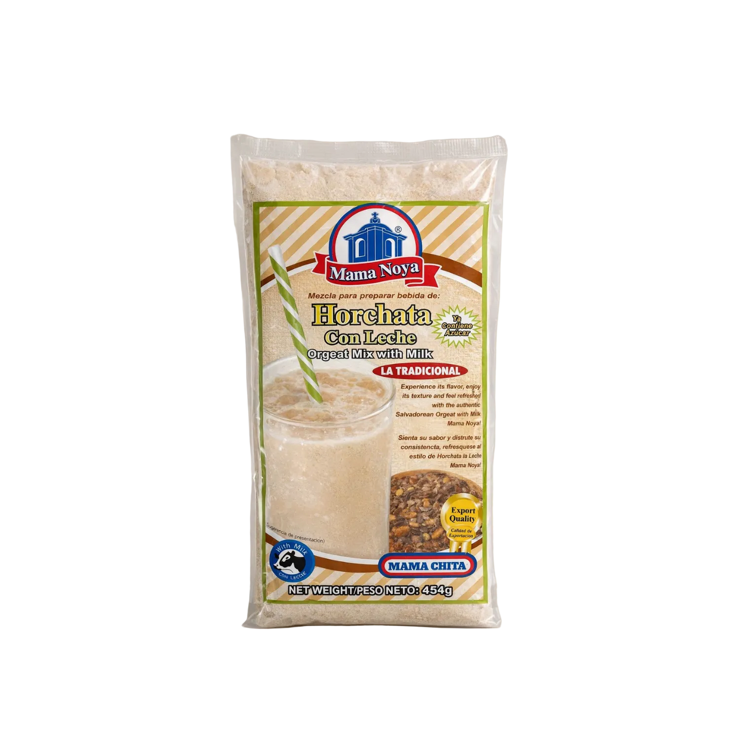 Horchata con Leche Premium Mamá Noya 454g