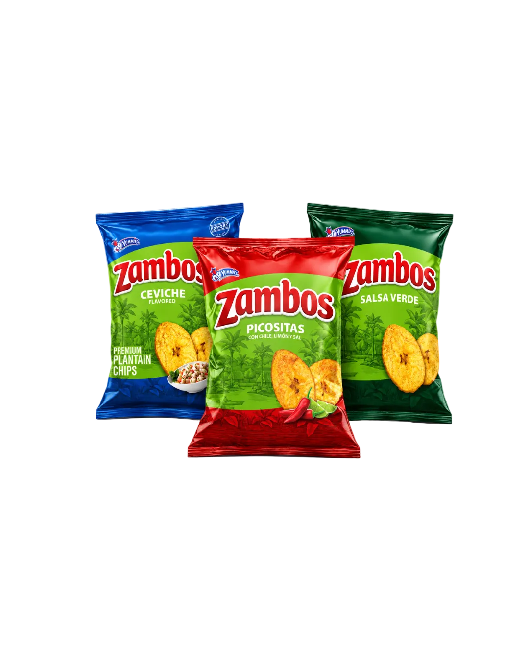 Trío Zambos: Ceviche, Picositas y Salsa Verde