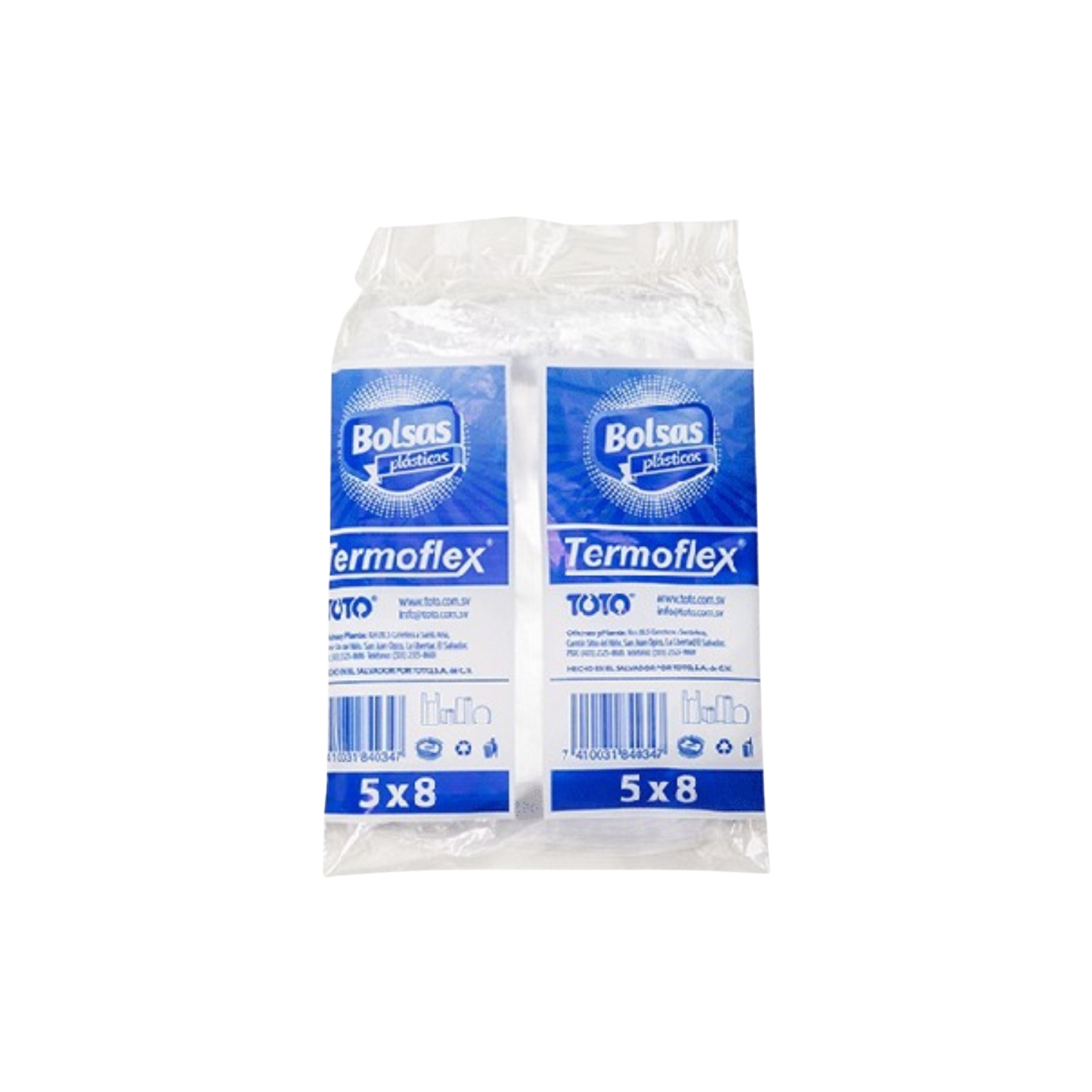 Bolsas plásticas 1 Libra/100 unidades
