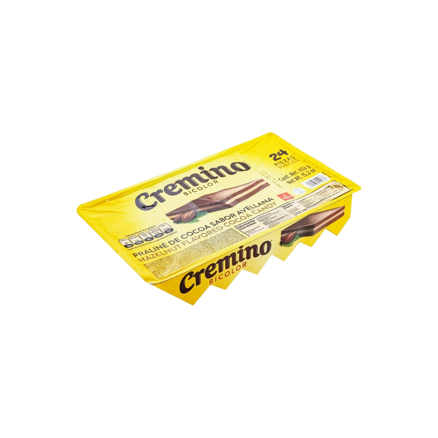 Cremino Chocolate de Avellana 24 Unidades