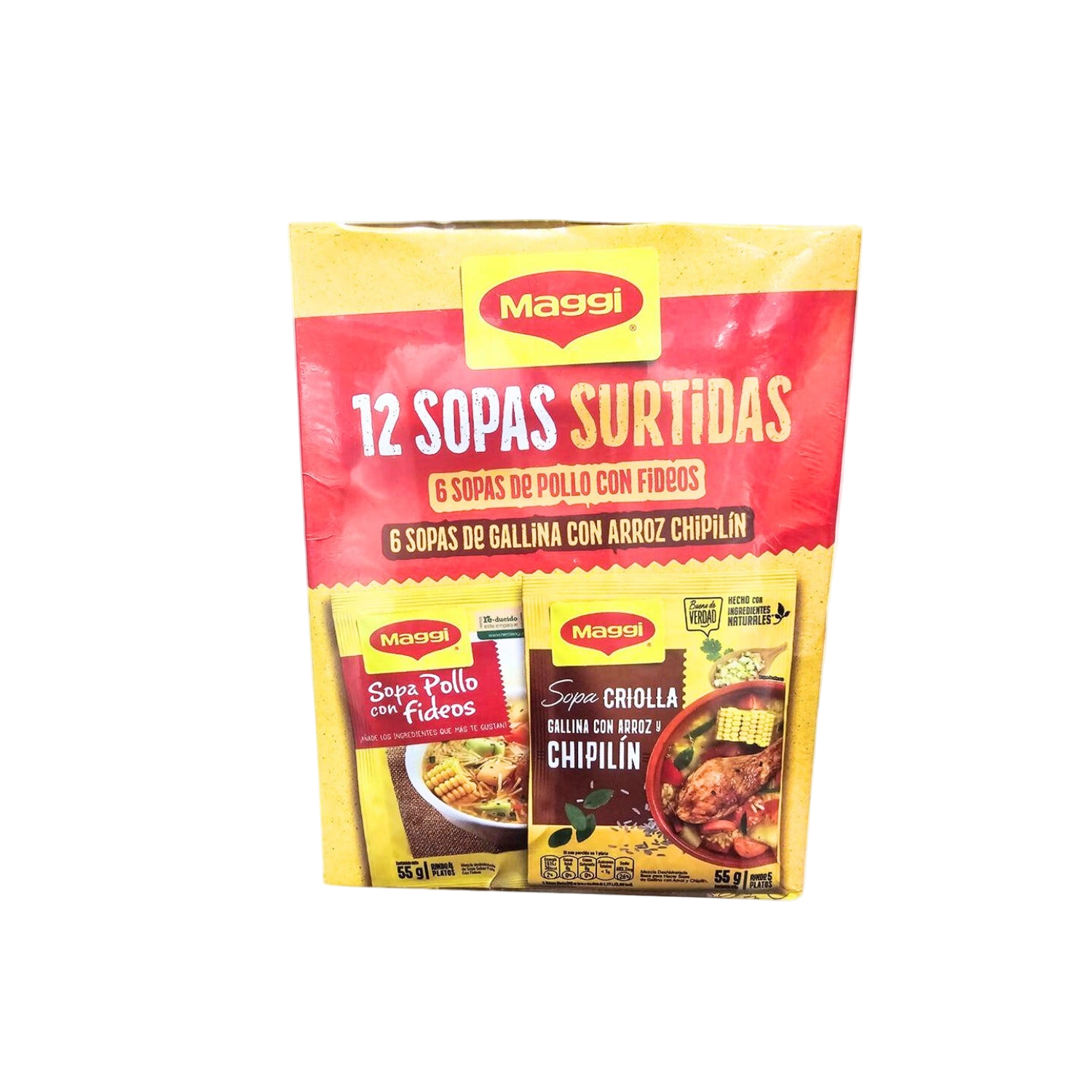 Case Sopas Maggi Surtidas 12 Unidades