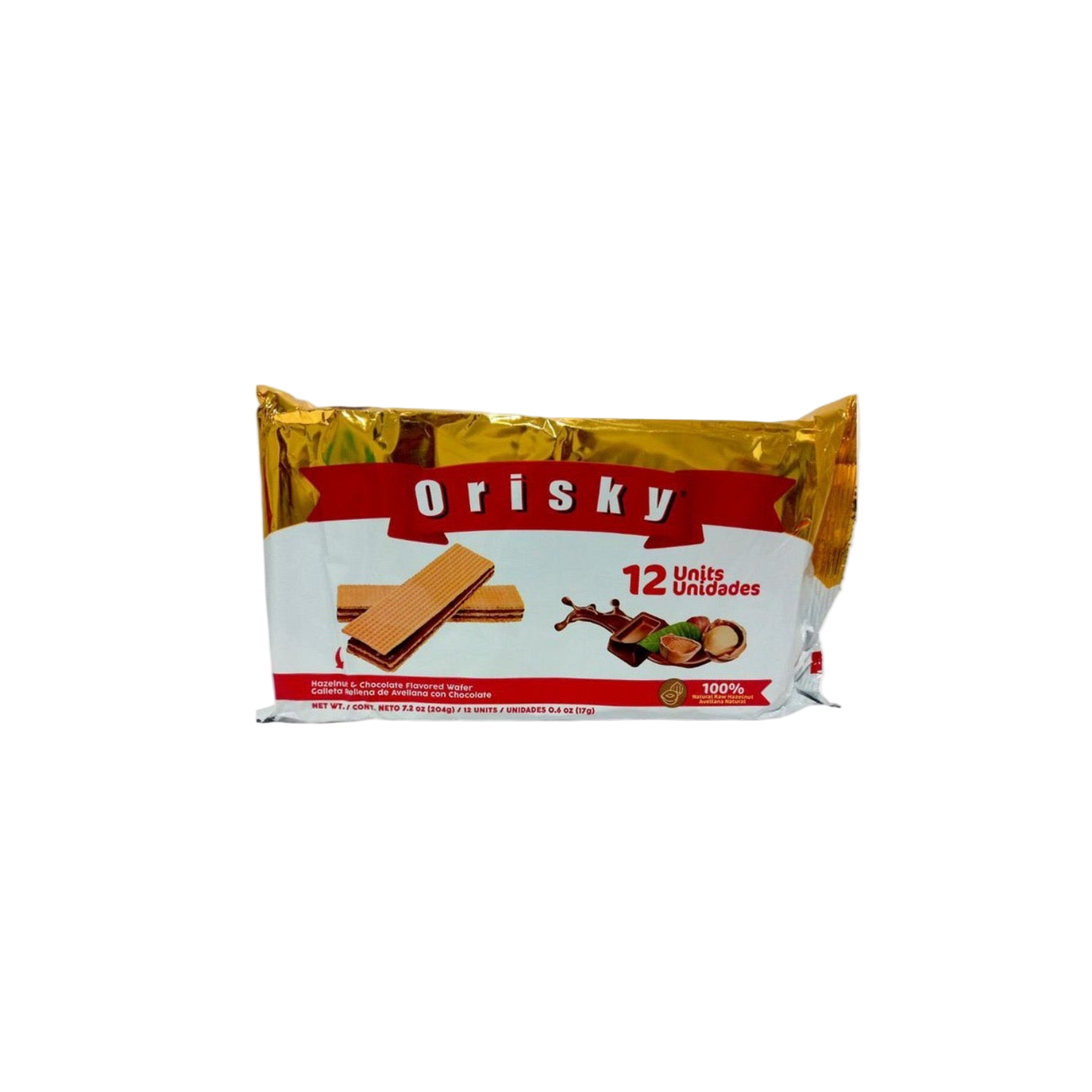 Galletas Orisky Avellana Bocadeli 12 Unidades