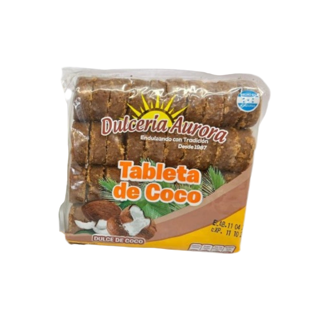 Tableta de Coco/Dulce de Coco  Dulcería Aurora 485g