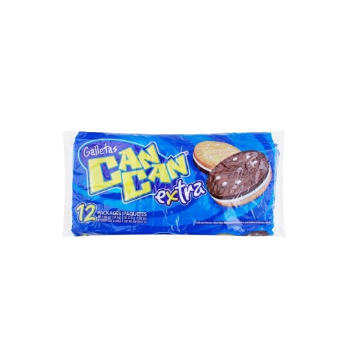 Galletas Can Can Extra 12 Unidades