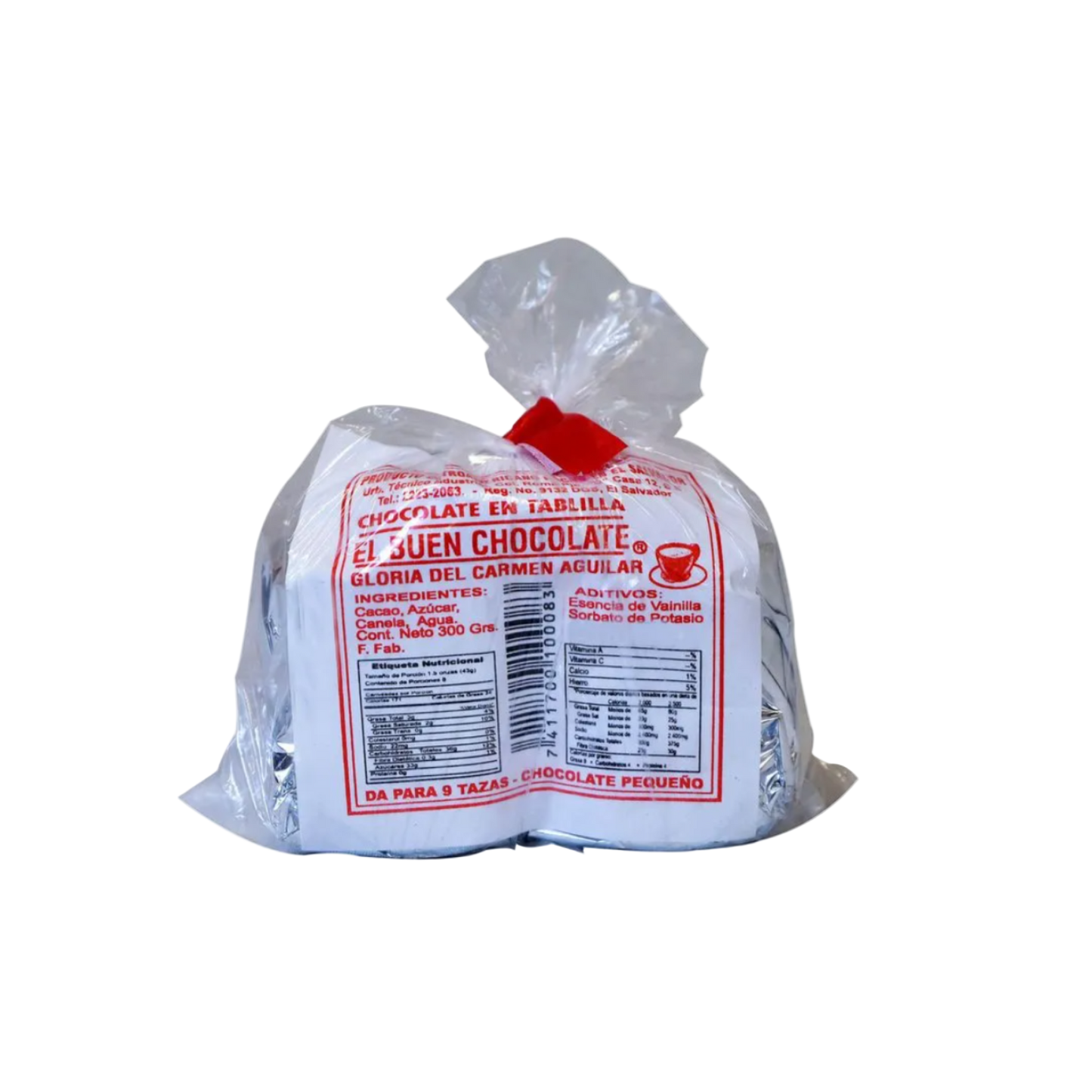 CHOCOLATE EN TABLILLA EL BUEN CHOCOLATE 9 unidades/300g
