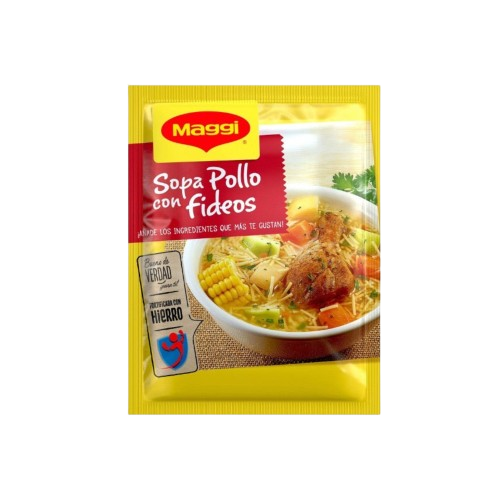Sopa Pollo con Fideos Maggi