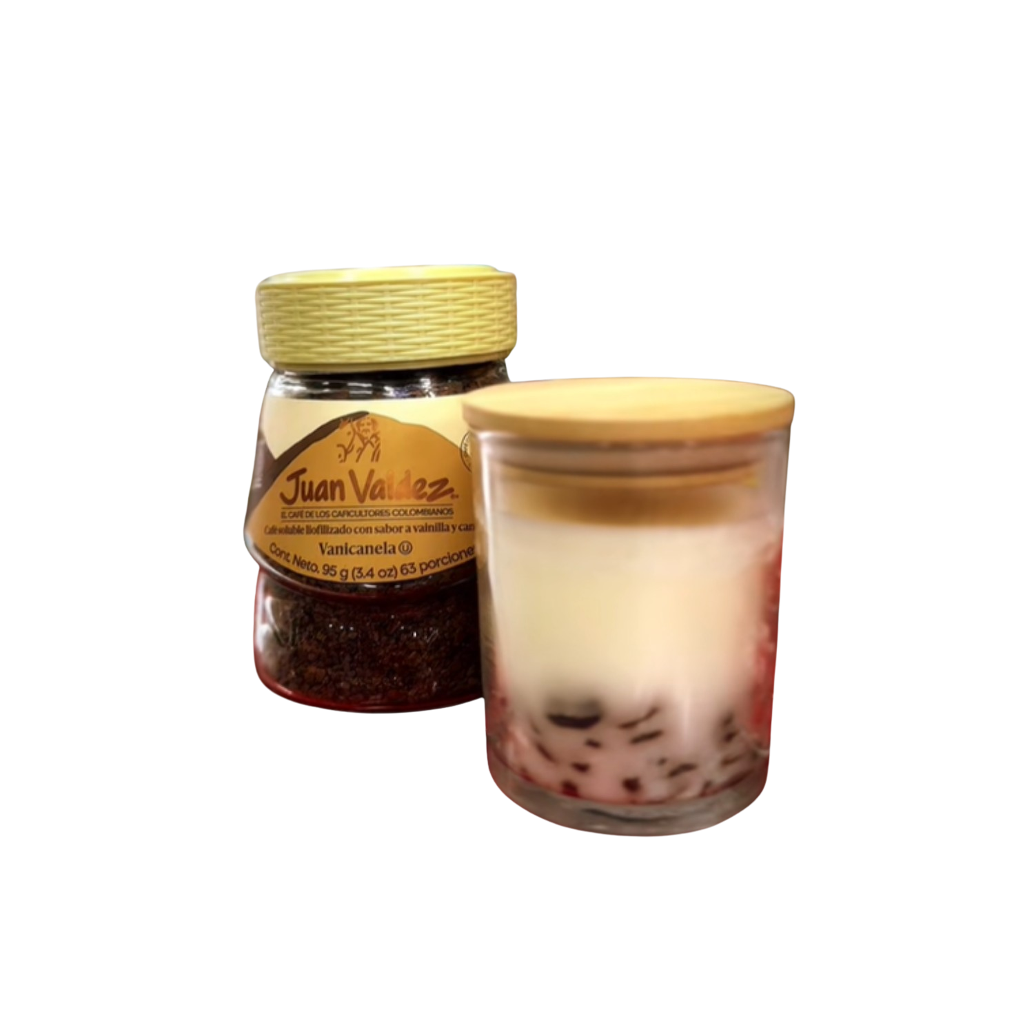 Café Juan Valdez Vainilla 95g + Vela aromática de Café  GRATIS