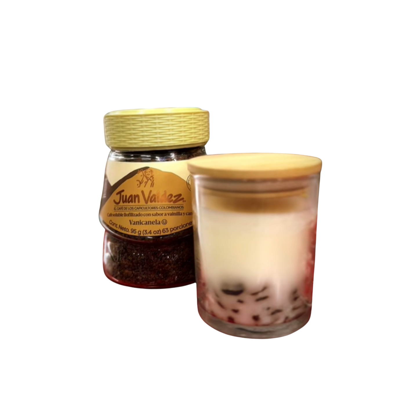 Café Juan Valdez Vainilla 95g + Vela aromática de Café  GRATIS