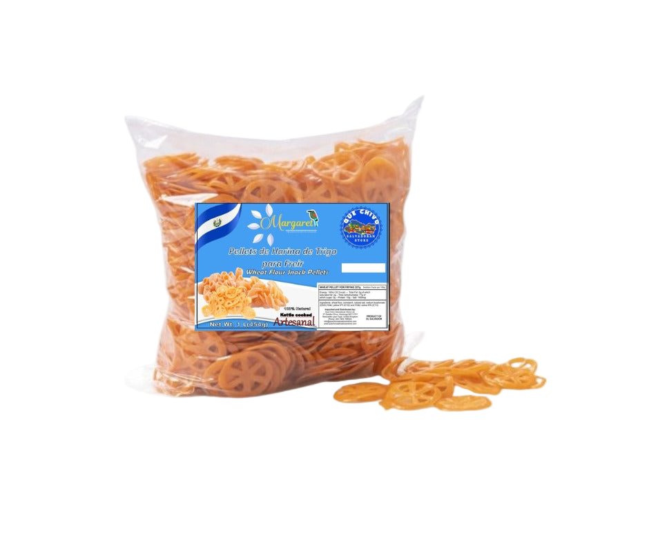Chicharra button for frying 1 pound wheel