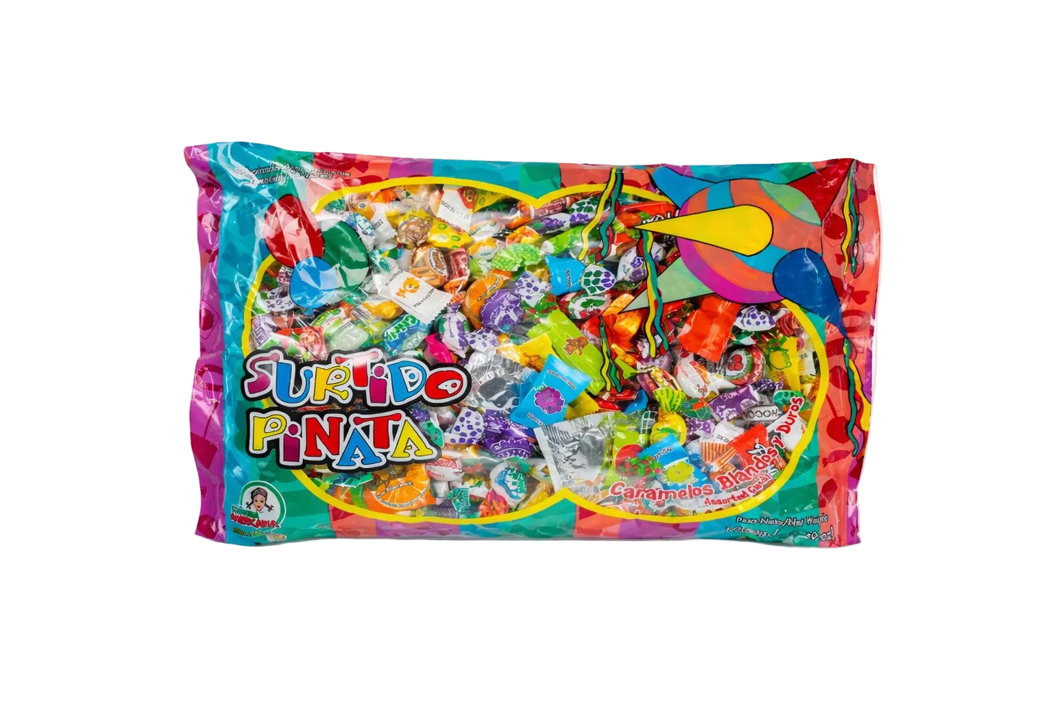 Dulces Surtido Piñata Confitería Americana 1200g