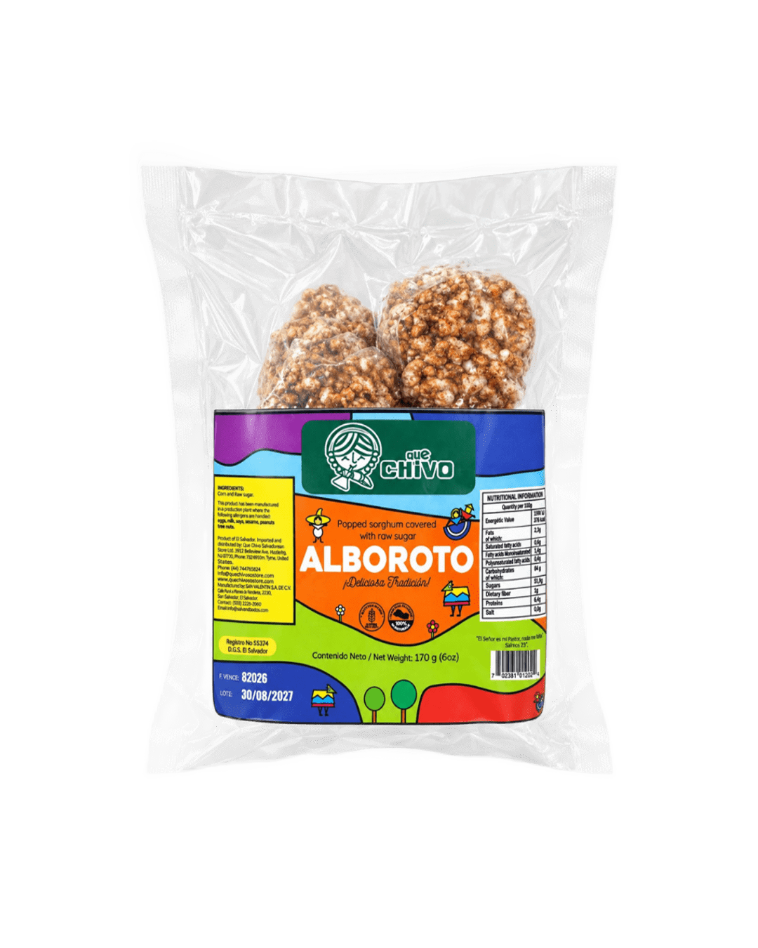 Alboroto Artesanal 6 unidades 170g