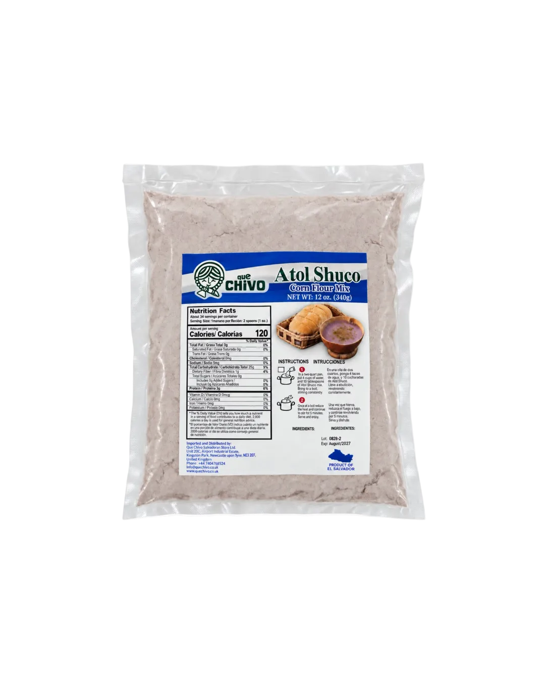 Mezcla para Atol Shuco 340g