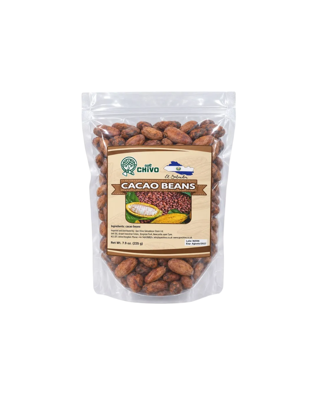 Semillas de Cacao 225g