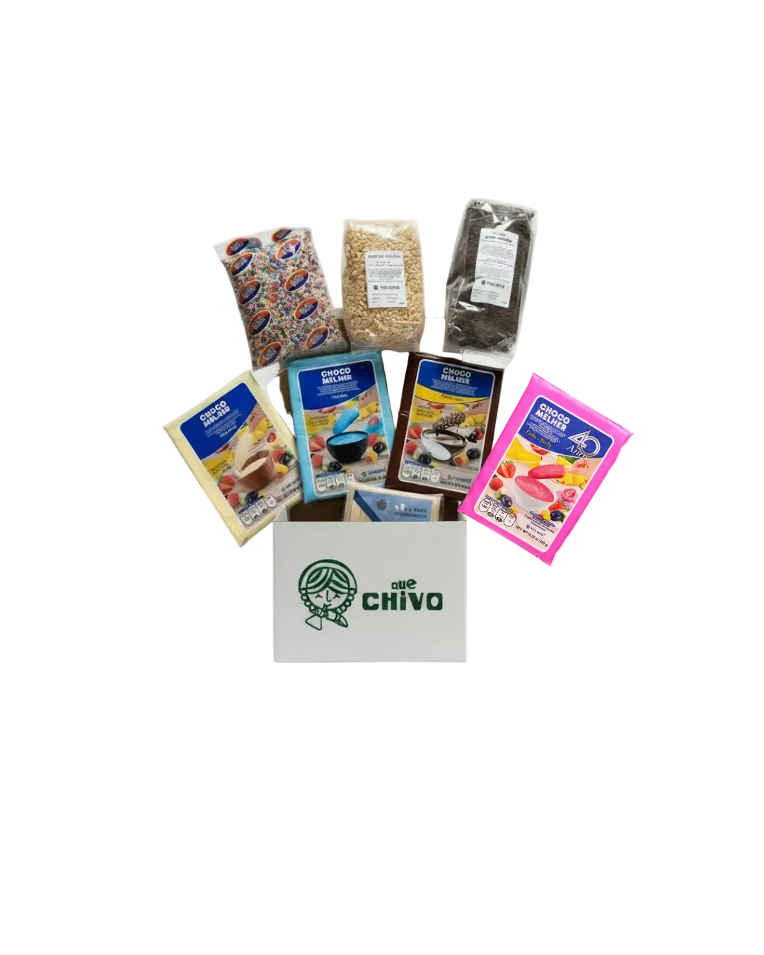 ChocoBox Que Chivo — Kit Completo para Chocobananos