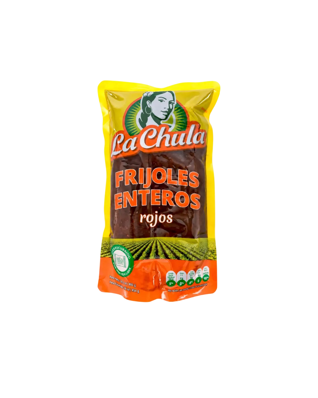 Frijoles Enteros La Chula 800g