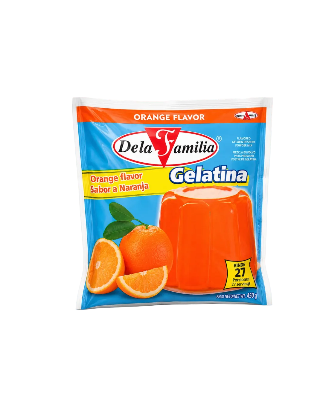 Gelatina Naranja 400g PRE-ORDEN