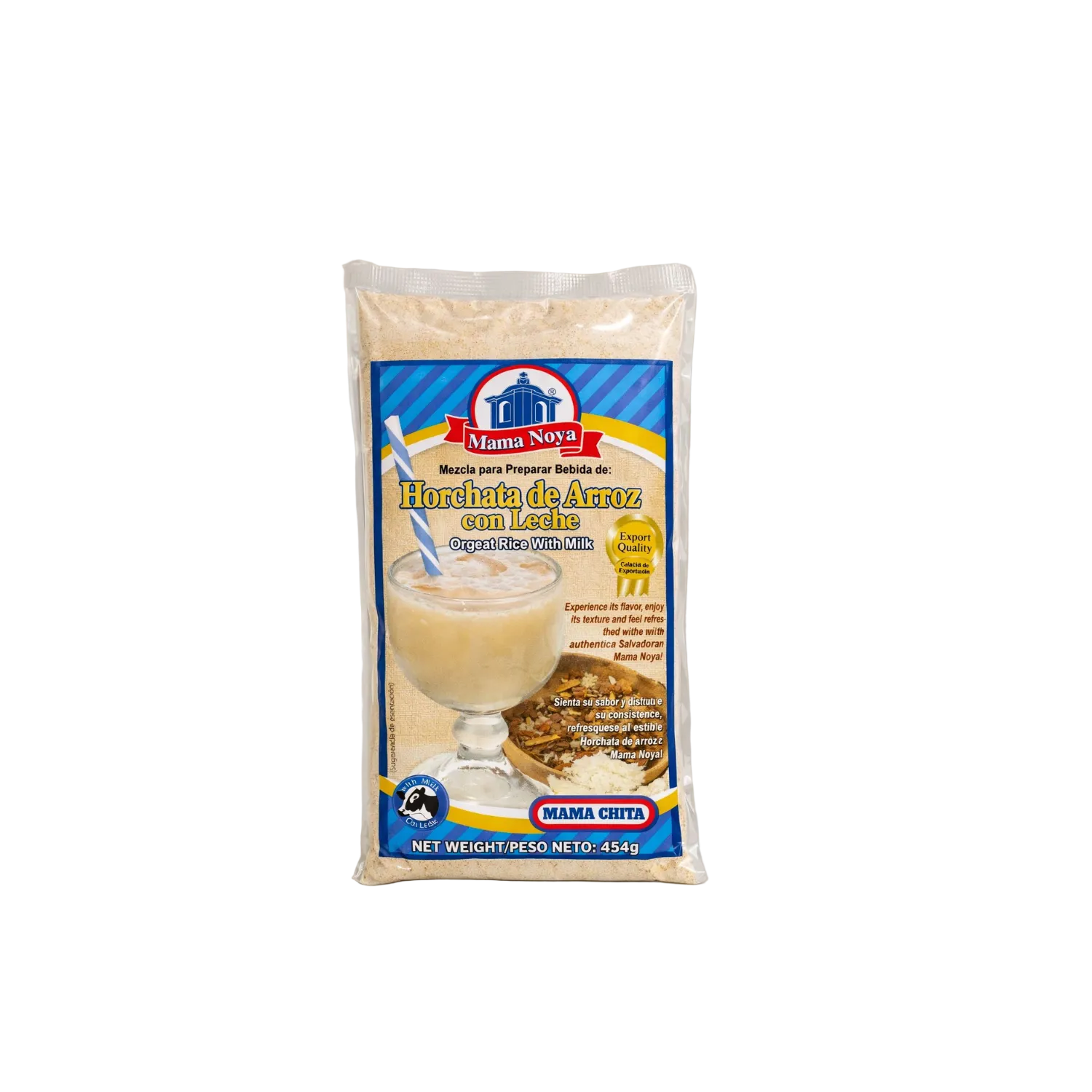 Horchata de Arroz con Leche Premium Mamá Noya 454g