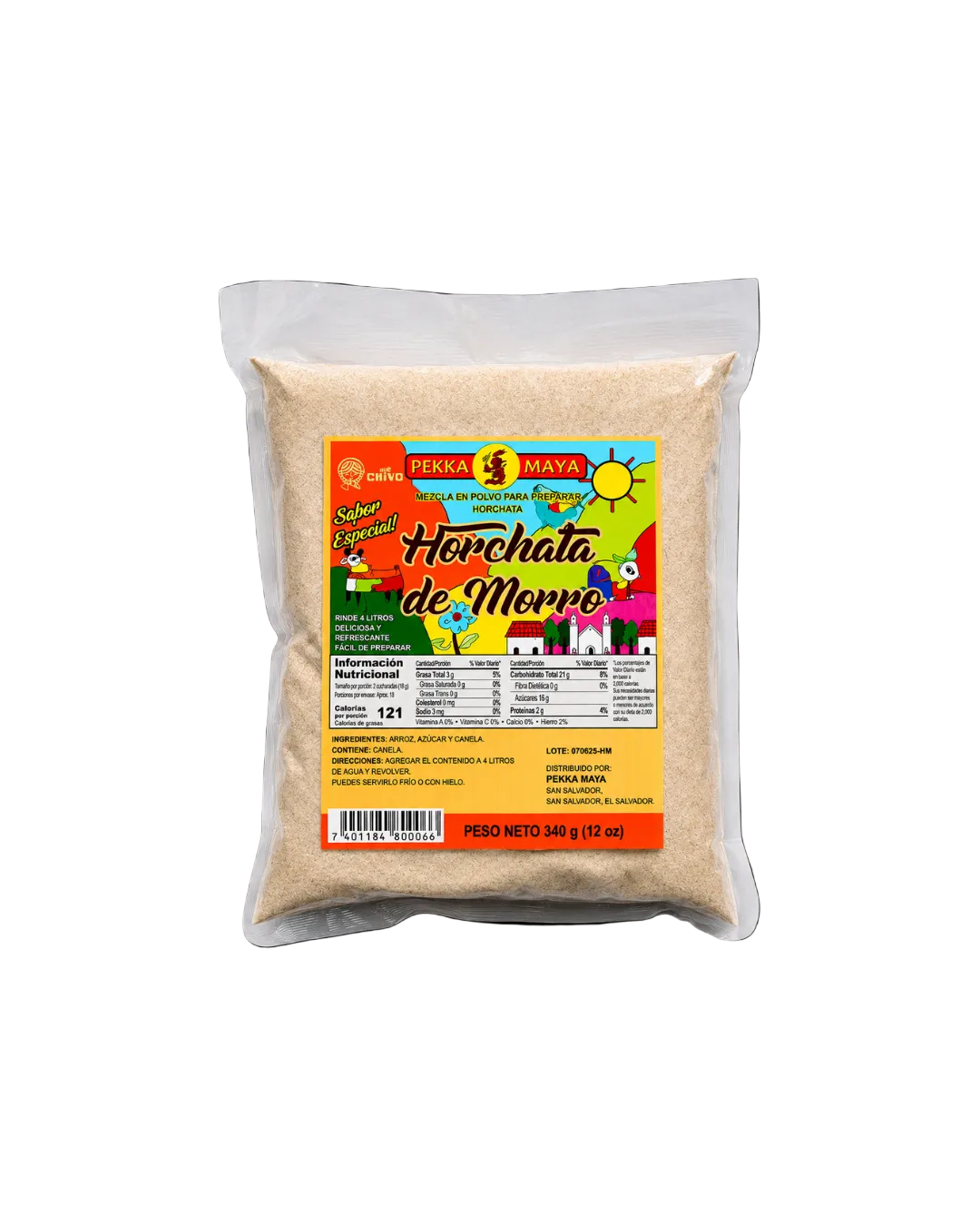 Peka Maya Premium Morro Horchata Drink Mix 340g | Salvadoran Horchata