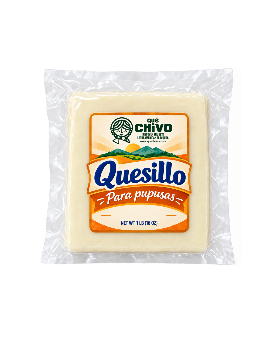 Quesillo para Pupusas – 1 lb (454 g)