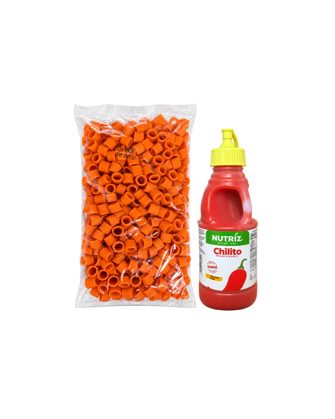Kit botanero Chicharra anillo 454g + chilito de 390g