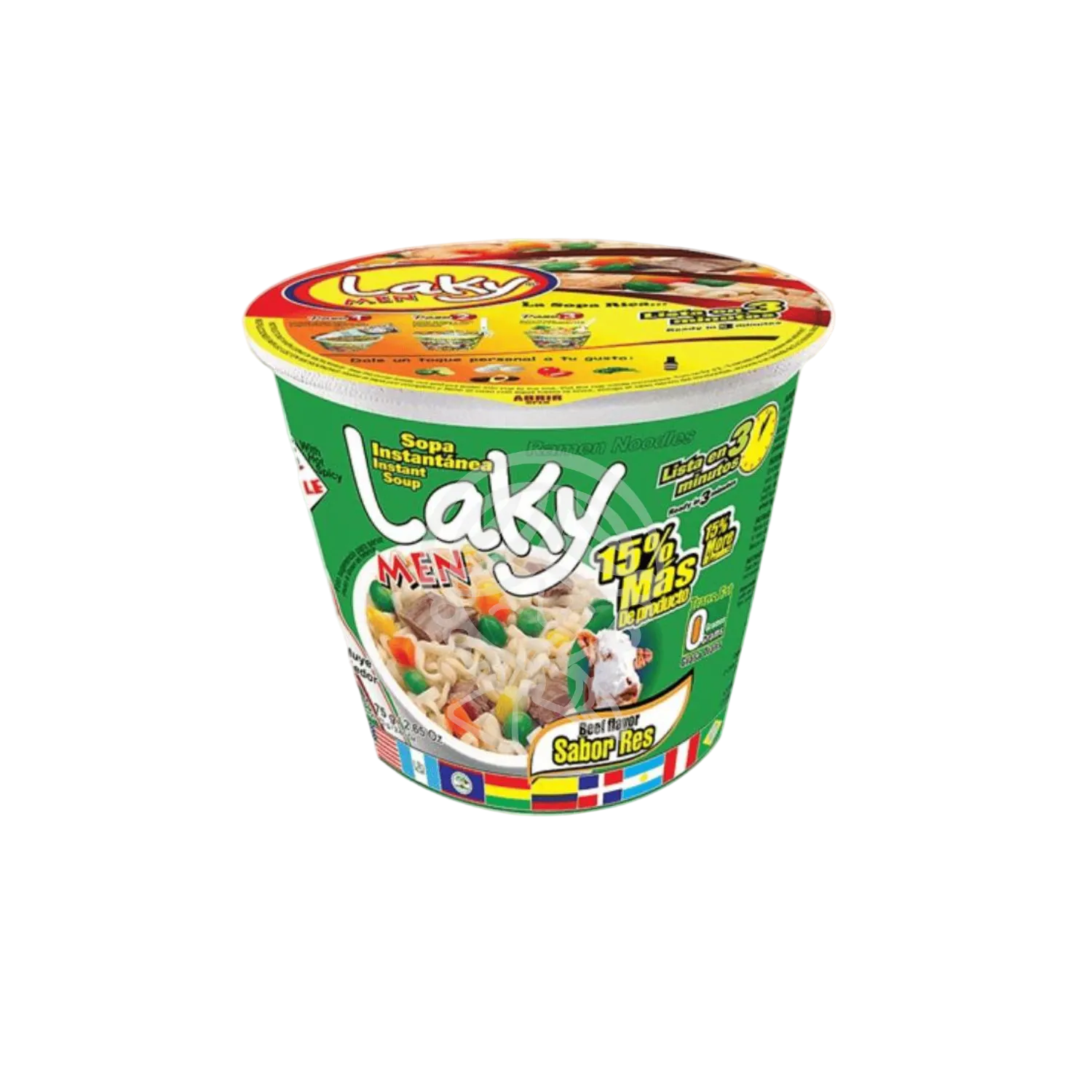 Sopa instantanea Laky de Res