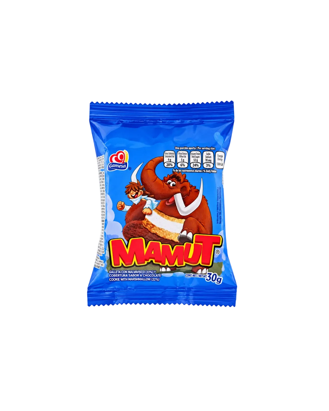 Galleta Mamut Unidad 30g