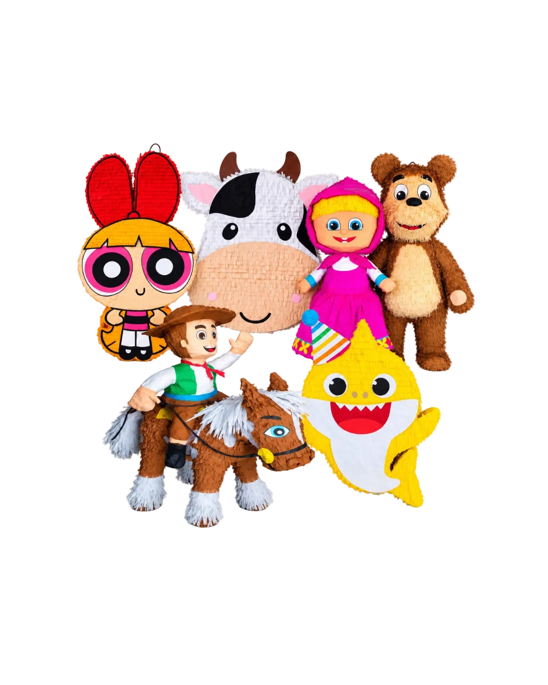 Piñatas personalizadas y accesorios para tu fiesta.