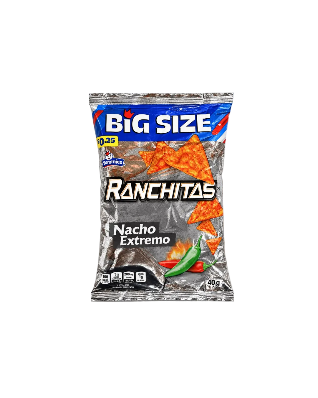 Ranchitas Nacho Extremo 40g