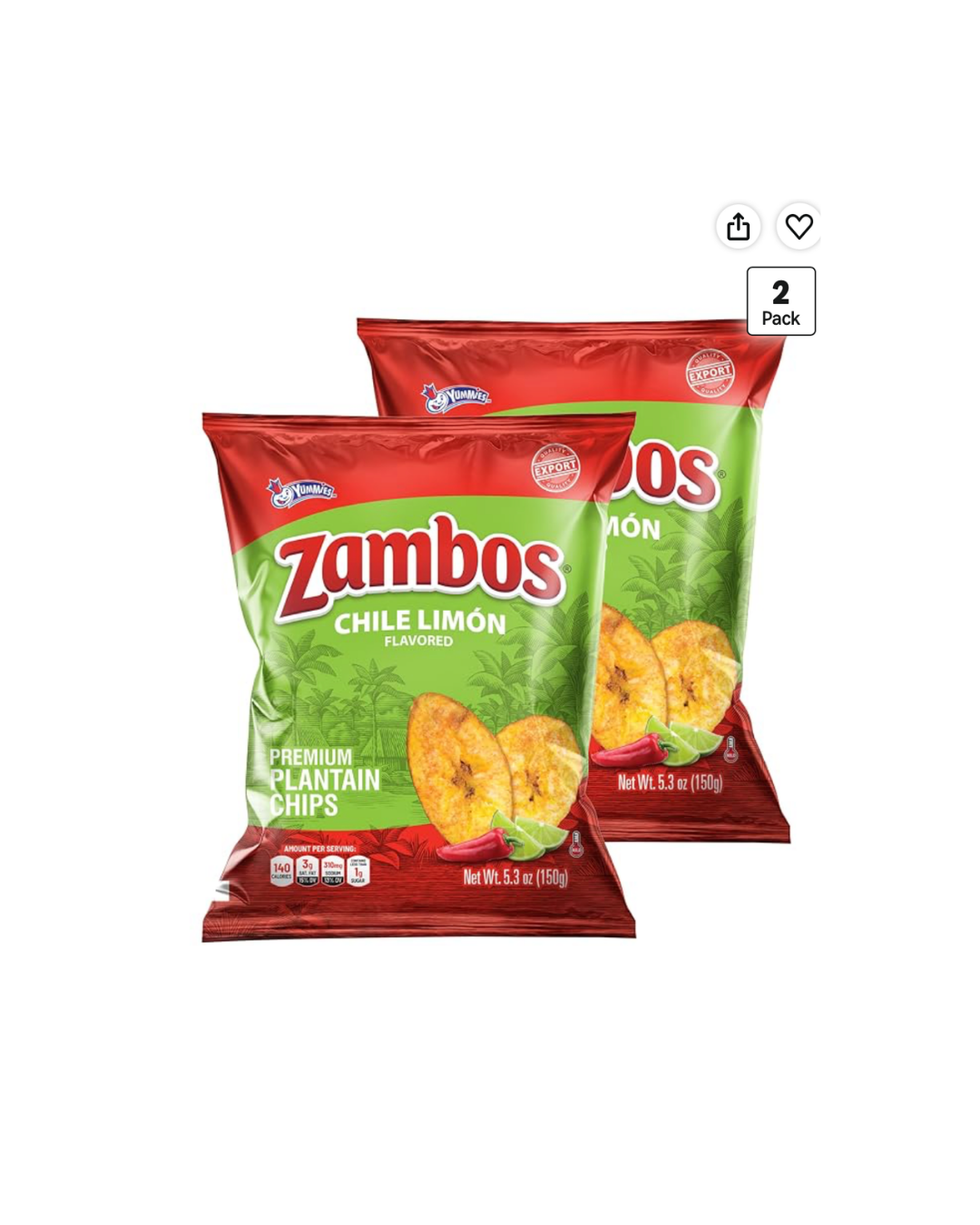 zambos x 2 pack